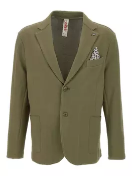 Фактурный блейзер BOB, зеленый