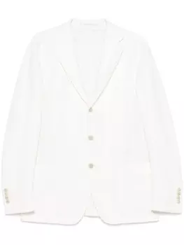 Фактурный блейзер Eleventy, белый