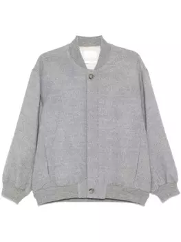 Фактурный бомбер Lauren Manoogian, серый