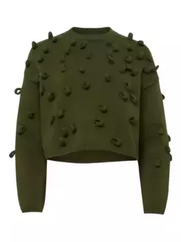 Фактурный джемпер JW ANDERSON, зеленый