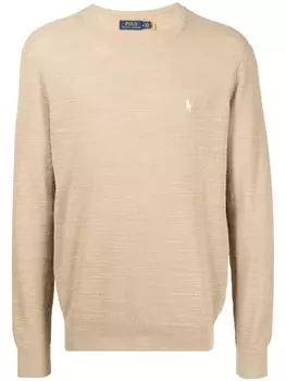 Фактурный джемпер Polo Ralph Lauren, бежевый