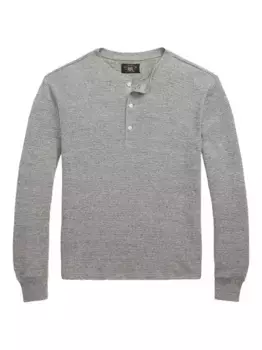 Фактурный джемпер Ralph Lauren RRL, серый