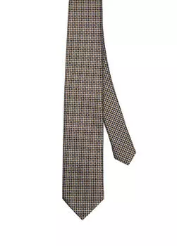 Фактурный галстук квадратной формы Beymen Club, коричневый