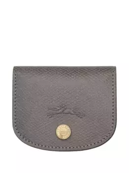 Фактурный кардхолдер Longchamp, серый