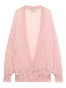Фактурный кардиган Blumarine, розовый