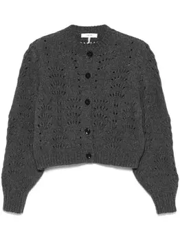 Фактурный кардиган FRAME, серый