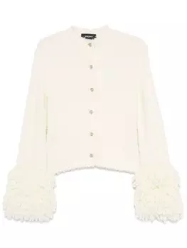 Фактурный кардиган Rochas, белый