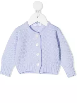 Фактурный кардиган Siola, синий
