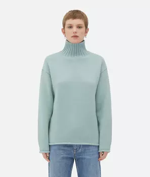 Фактурный кашемировый джемпер Bottega Veneta