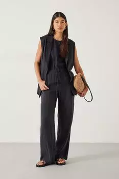 Фактурный комбинезон Kirza Hush, черный