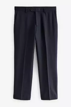 Фактурный костюм: брюки Next, синий