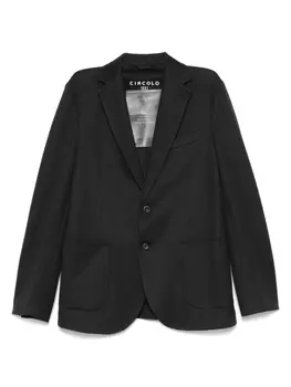 Фактурный пиджак Circolo 1901, черный