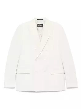 Фактурный пиджак Karl Lagerfeld, белый