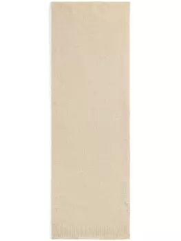 Фактурный шарф Ralph Lauren Collection, нейтральный цвет