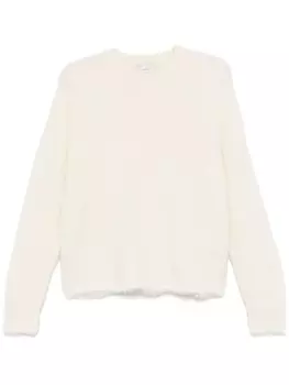 Фактурный свитер Alysi, белый