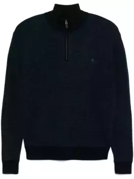 Фактурный свитер POLO RALPH LAUREN, синий