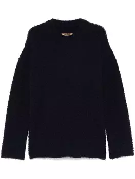 Фактурный свитер Uma Wang, синий