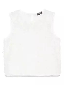 Фактурный топ Peserico, белый