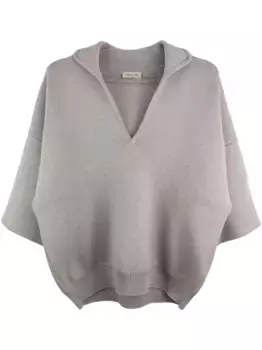 Фактурный топ с короткими рукавами Fear Of God, нейтральный