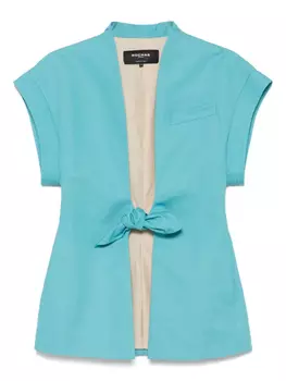 Фактурный жилет Rochas, синий