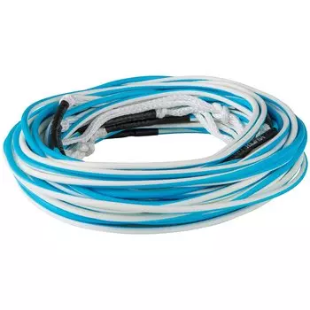 Фал для вейкбординга Ronix R8 80 ft 2023, голубой/белый