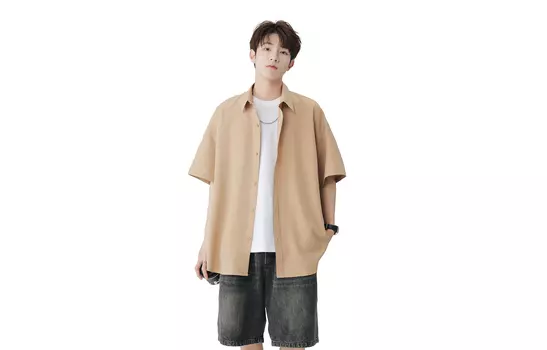 Faliams Рубашка унисекс, Темный Хаки