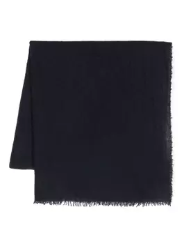 Faliero Sarti шарф Assia с бахромой, синий