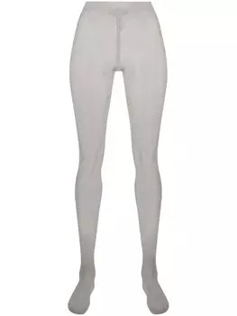 Falke прозрачные колготки с завышенной талией, серебристый