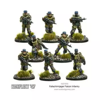 Fallschirmjager Соколиная пехота, Konflikt '47 - German Army (28mm) (Warlord Games)