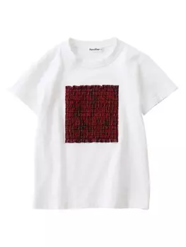 Familiar футболка с аппликацией, белый