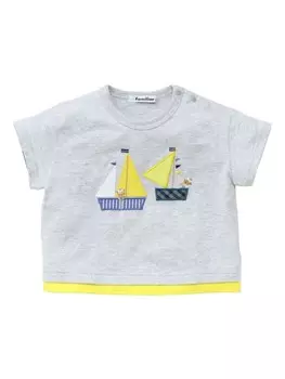 Familiar футболка с аппликацией, серый