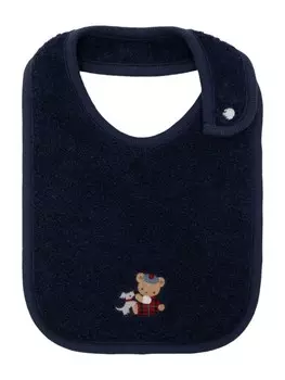 Familiar нагрудник с вышивкой, синий