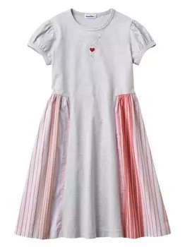 Familiar платье миди с узором, серый