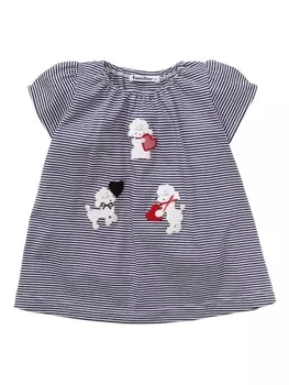 Familiar полосатая туника, синий