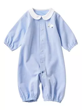 Familiar ромпер с вышивкой, синий