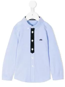 Familiar рубашка поло с длинными рукавами, синий