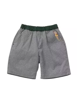 Familiar шорты-бермуды в клетку гингем, черный