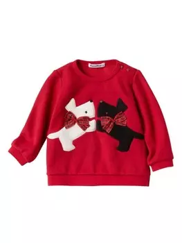 Familiar толстовка с аппликацией, красный