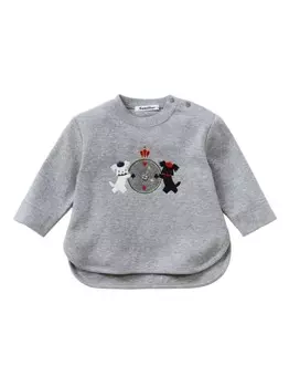 Familiar толстовка с вышивкой, серый