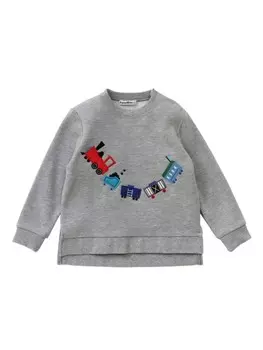 Familiar толстовка с вышивкой, серый