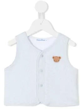 Familiar топ с вышивкой, синий