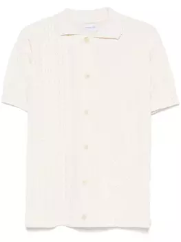 Family First рубашка с плетеной отделкой, нейтральный