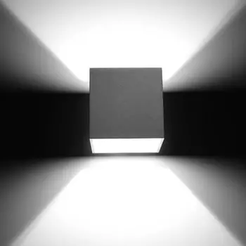 Фамлайты | Настенный светильник Alicia из алюминия серого цвета G9 макс. famlights, серый