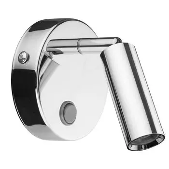 Фамлайты | Настенный светильник Antoni серебристого цвета G9 famlights, серебро