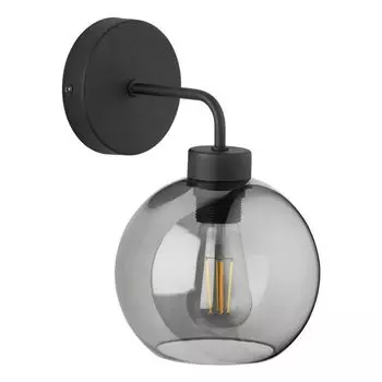 Фамлайты | Настенный светильник Maik серого цвета E27 famlights, серый