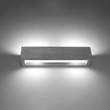 Фамлайты | Настенный светильник Vaya серый E27 500мм famlights