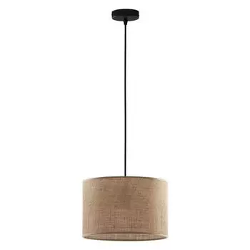 Фамлайты | Подвесной светильник Ilias коричнево-черный E27 1 лампочка 300мм famlights, коричневый