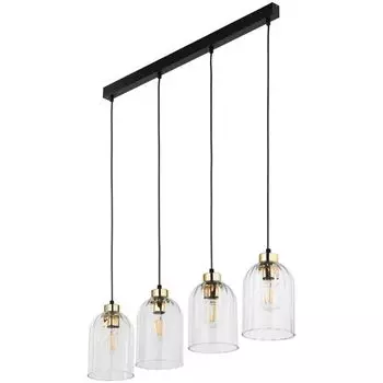 Фамлайты | Подвесной светильник Marleen, прозрачный E27, 4 лампы famlights