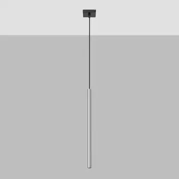 Фамлайты | Подвесной светильник Paola в хроме и черном цвете G9 famlights, серебро