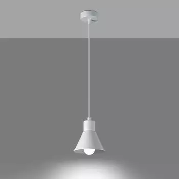 Фамлайты | Подвесной светильник Taina белого цвета E27, 1 лампочка famlights, белый